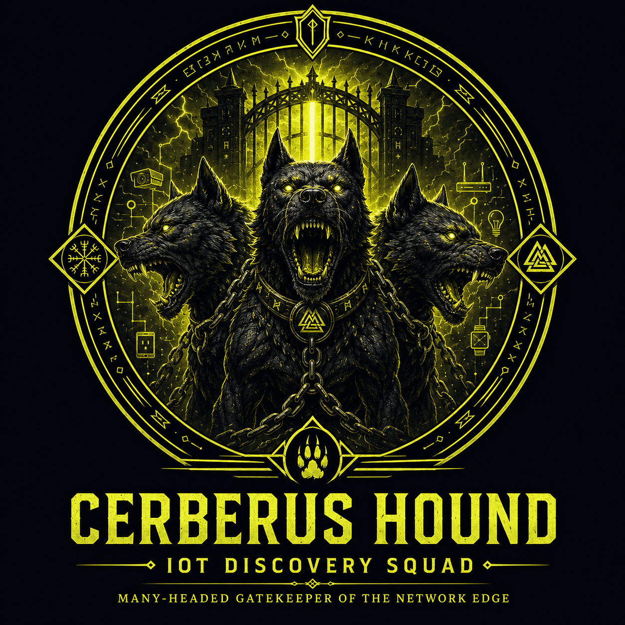 CERBERUS crest